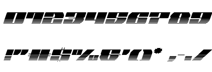 Joy Shark Halftone Semi-ConIta Font OTHER CHARS