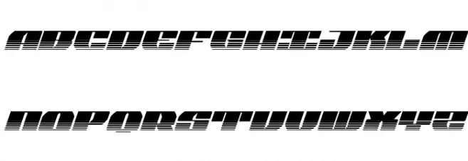 Joy Shark Halftone Semi-ConIta Schriftart Groß
