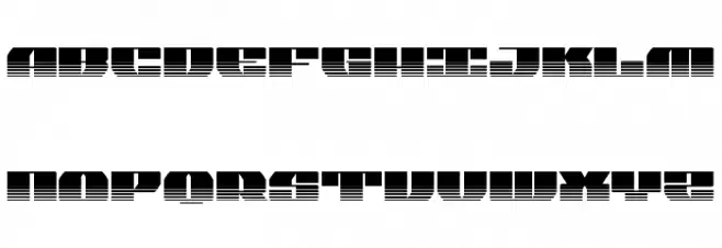 Joy Shark Halftone Semi-Condensed फ़ॉन्ट अपरकेस