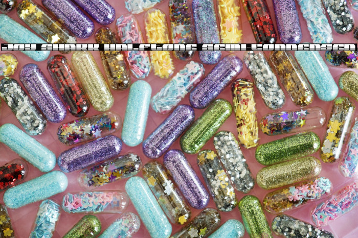 Joy Shark Halftone Semi-Condensed Example 2