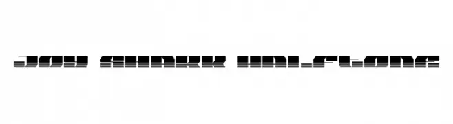 Joy Shark Halftone  Frei Schriftart Herunterladen