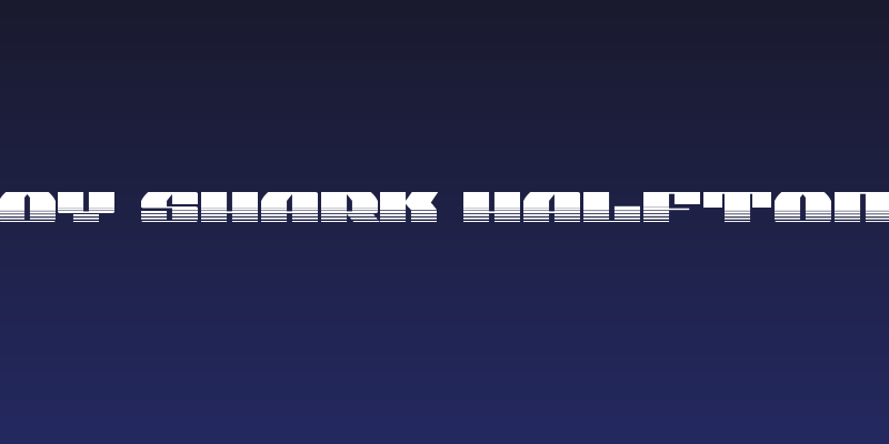 Joy Shark Halftone Social Header