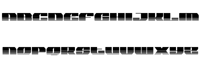 Joy Shark Halftone Font LOWERCASE