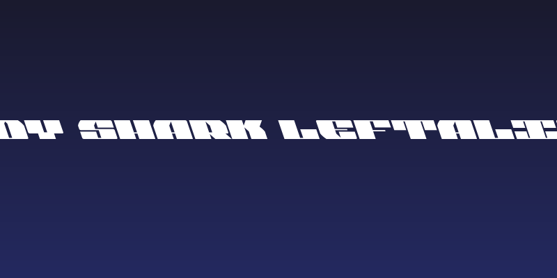 Joy Shark Leftalic Social Header