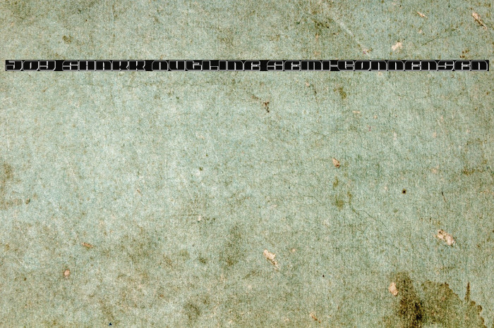 Joy Shark Outline Semi-Condensed Example 2