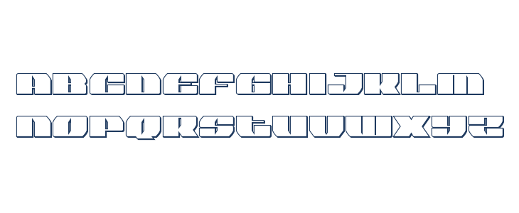 Joy Shark Outline Semi-Condensed Lowercase