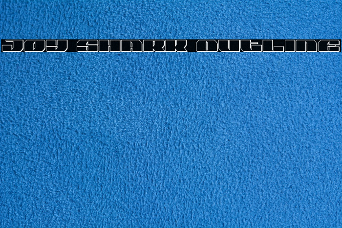 Joy Shark Outline Example 3