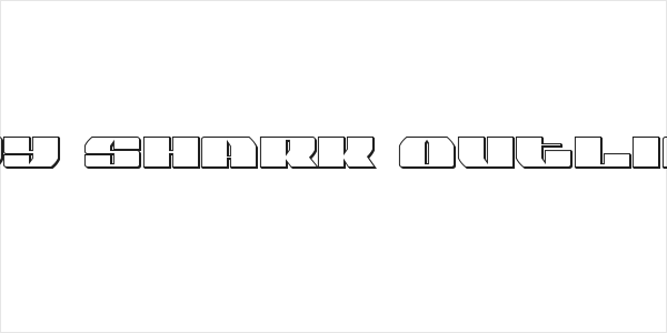 Joy Shark Outline Logo