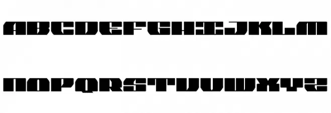 Joy Shark Semi-Condensed フォント 大文字