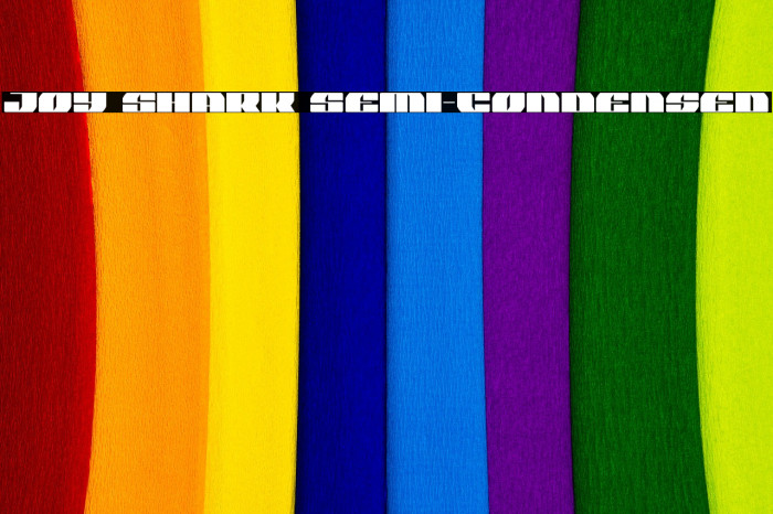 Joy Shark Semi-Condensed Example 2