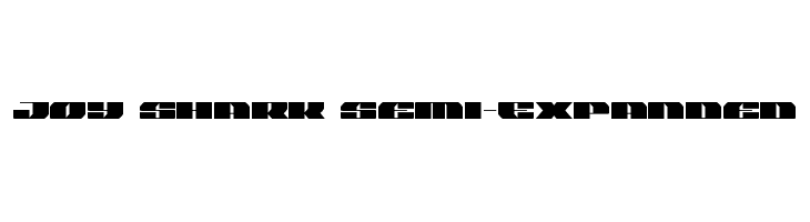 Joy Shark Semi-Expanded  les polices de caractères gratuit tlcharger