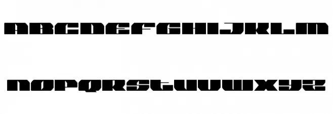 Joy Shark Semi-Expanded Caratteri MINUSCOLO