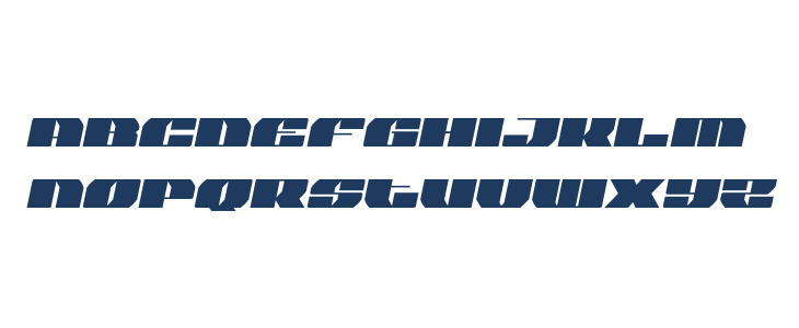 Joy Shark Semi-Italic Lowercase