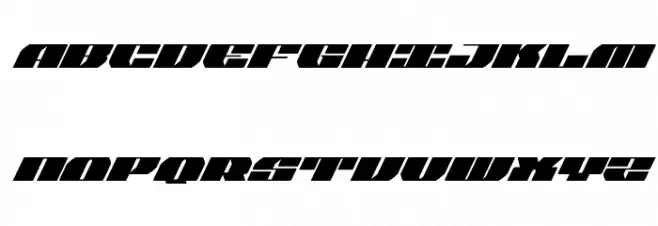 Joy Shark Super-Italic Шрифта ВЕРХНИЙ