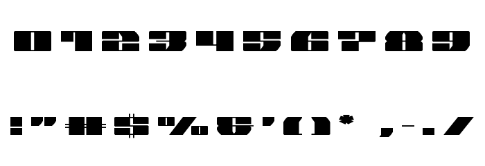 Joy Shark Title Font OTHER CHARS