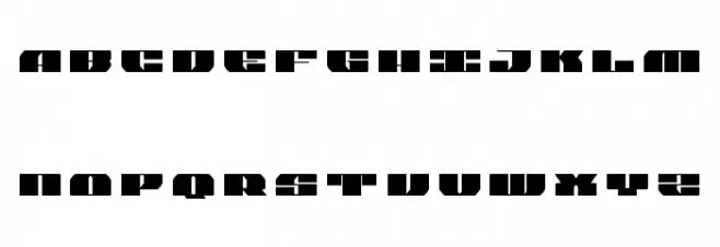 Joy Shark Title Font UPPERCASE