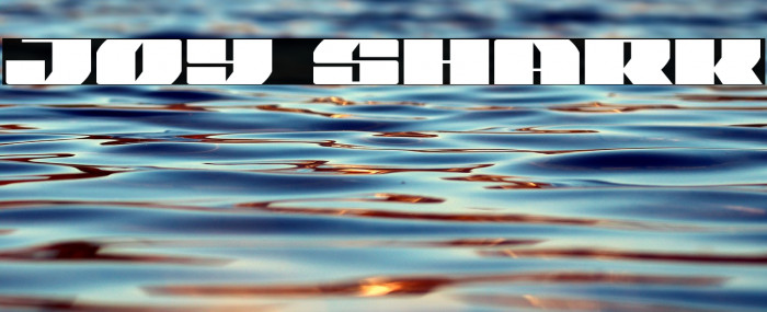 Joy Shark Font examples