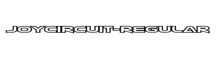 JoyCircuit-Regular  font caratteri gratis