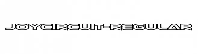 JoyCircuit-Regular  Descarca Fonturi Gratis