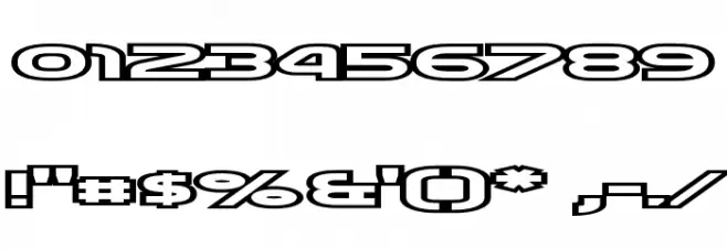 JoyCircuit-Regular Font OTHER CHARS