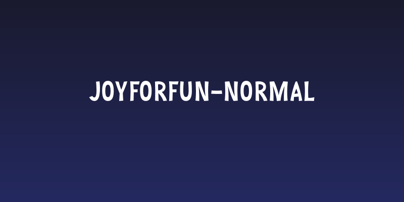 JoyForFun-Normal Social Header
