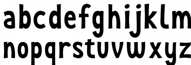 JoyForFun-Normal Caratteri MINUSCOLO