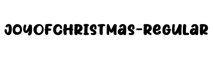 JoyOfChristmas-Regular  font caratteri gratis