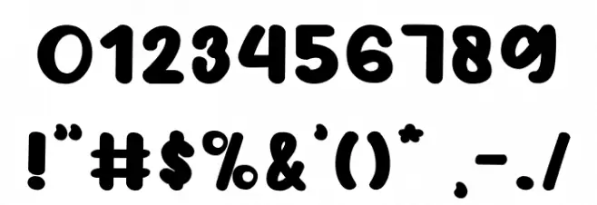 JoyOfChristmas-Regular Font OTHER CHARS