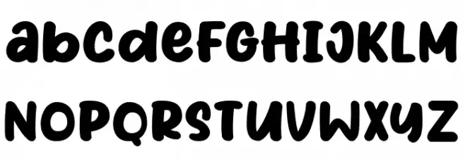 JoyOfChristmas-Regular خط أحرف صغيرة