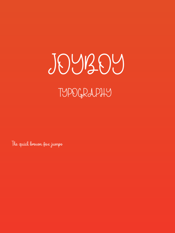 Joyboy Poster