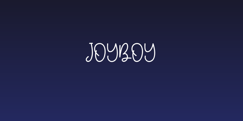 Joyboy Social Header