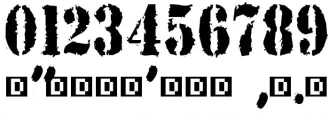 Joybuzzer Font OTHER CHARS