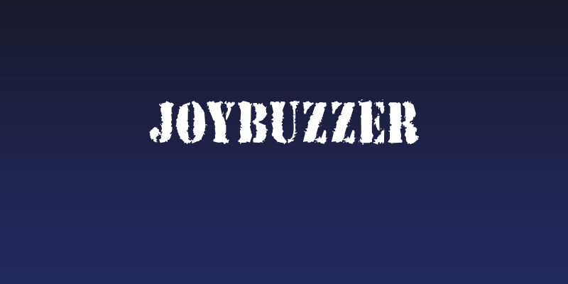 Joybuzzer Social Header