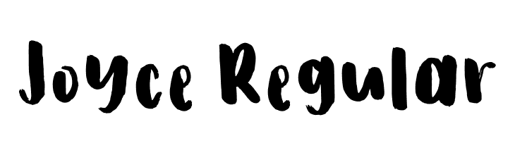 Joyce Regular Font
