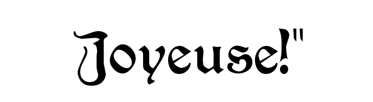 Joyeuse!