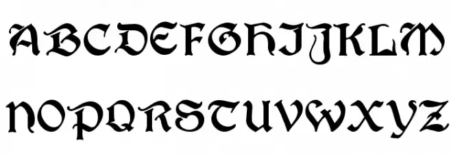 Joyeuse!` Font Litere mari