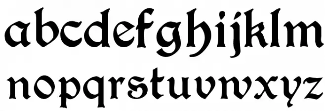 Joyeuse!` Font Litere mici