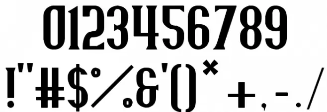 Joyeux Font OTHER CHARS