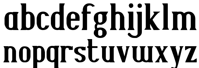 Joyeux Font LOWERCASE