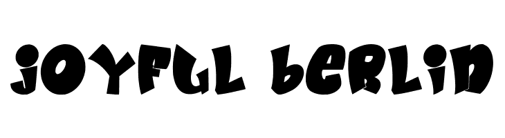 Joyful Berlin  Frei Schriftart Herunterladen
