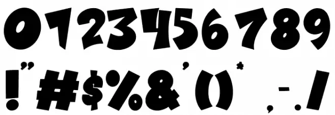 Joyful Berlin Font OTHER CHARS