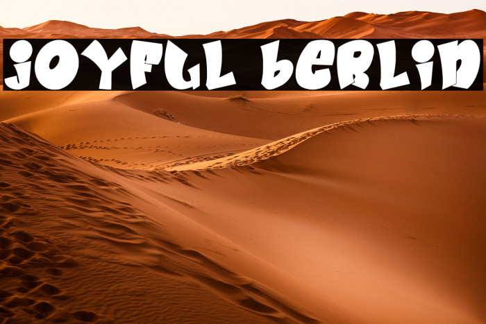 Joyful Berlin Example 3