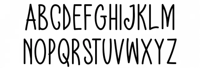 Joyful Easter Schriftart Groß