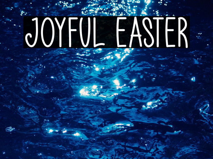 Joyful Easter Example 1