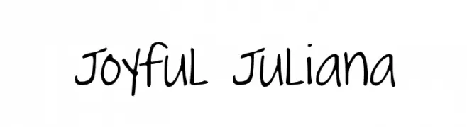 Joyful Juliana  baixar fontes gratis