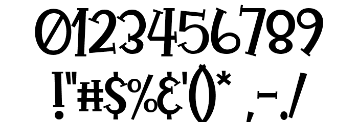 Joyful Story Font OTHER CHARS
