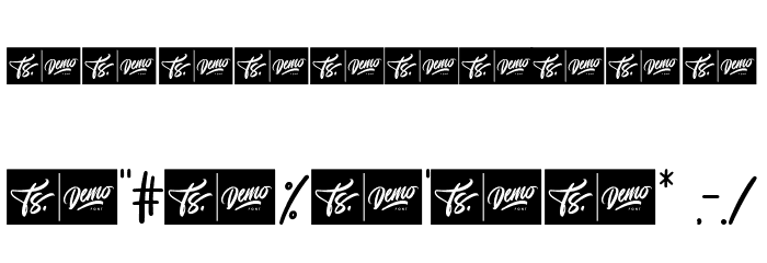 Joyful Unicorn Font OTHER CHARS