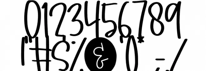 Joyfull Summer Font OTHER CHARS