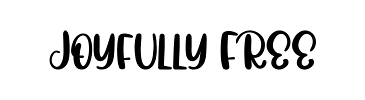 Joyfully FREE  Frei Schriftart Herunterladen