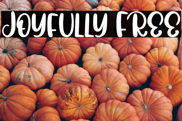 Joyfully FREE Example 1